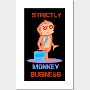 Strictly Monkey Business Posters and Art